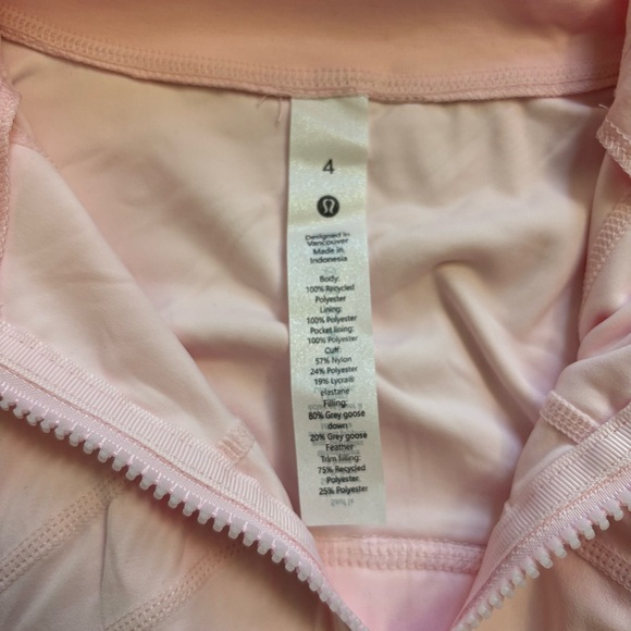 Light Pink Zip-Up Jacket - Picture 6 of 6